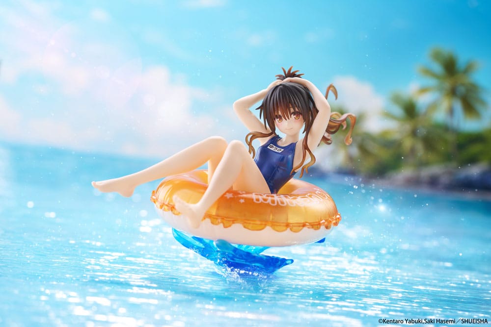 To Love-Ru Darkness Aqua Float Girls PVC Statue Mikan Yuki 10 cm   0840342404742