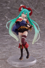 Hatsune Miku PVC Statue Hatsune Miku Wonderland Puss in Boots 18 cm   0840342404803
