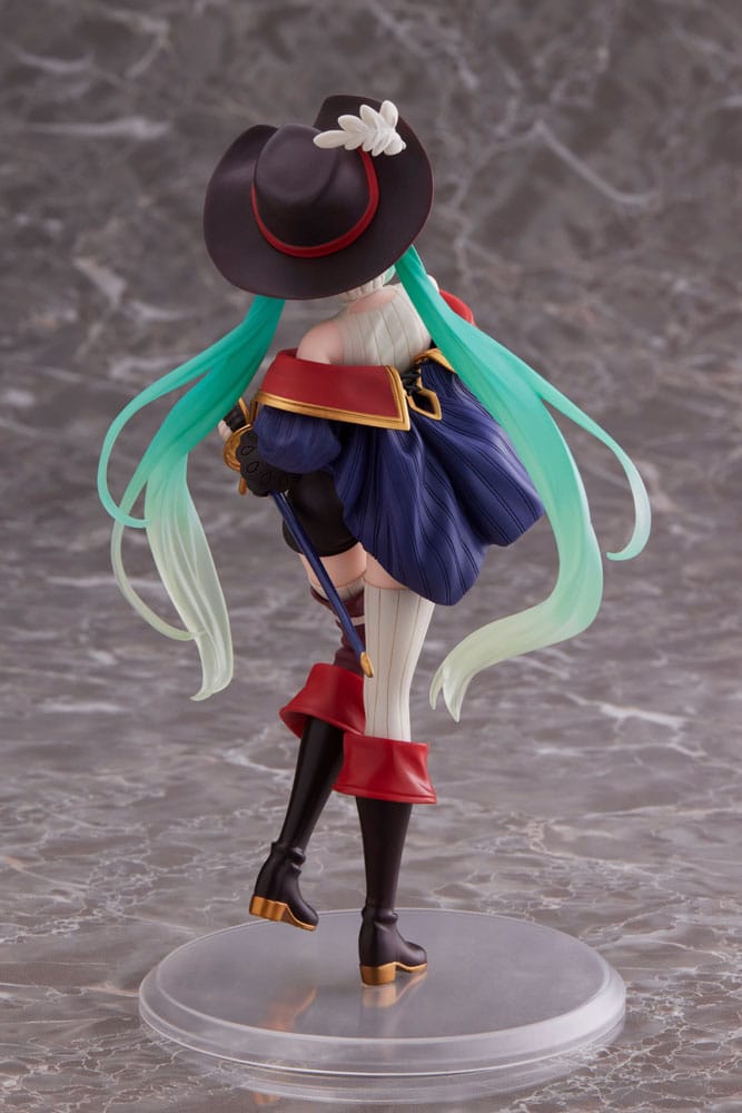 Hatsune Miku PVC Statue Hatsune Miku Wonderland Puss in Boots 18 cm   0840342404803