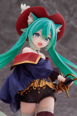 Hatsune Miku PVC Statue Hatsune Miku Wonderland Puss in Boots 18 cm   0840342404803