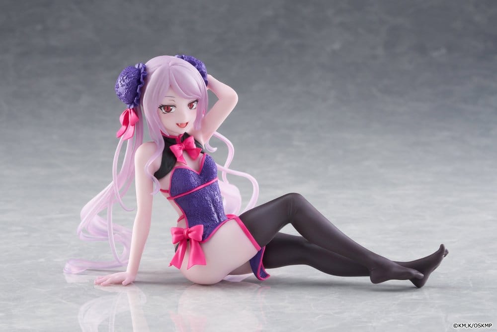 Overlord Desktop Cute PVC Statue Shalltear Chinese Dress Ver. 13 cm 0840342404353