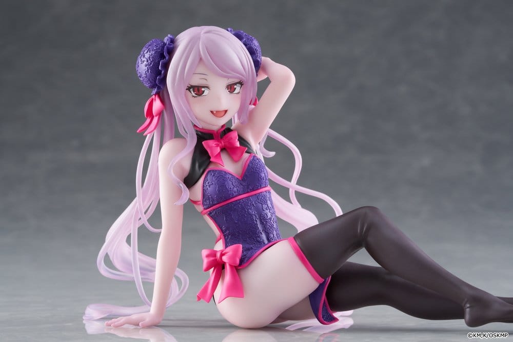 Overlord Desktop Cute PVC Statue Shalltear Chinese Dress Ver. 13 cm 0840342404353