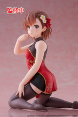 A Certain Scientific Railgun PVC Statue Desktop Cute Figure Mikoto Misaka Chinese Dress Ver. 13 cm        0840342404391