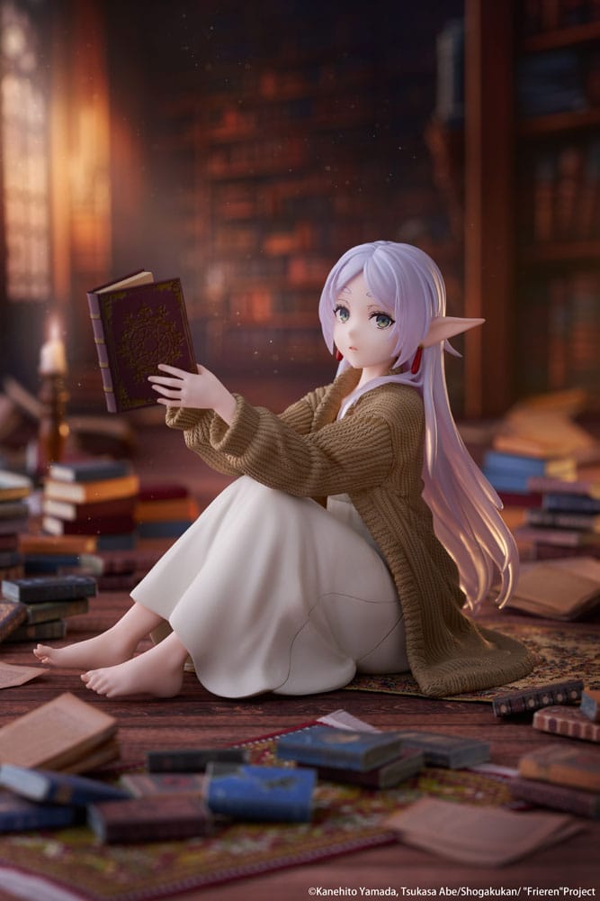 Frieren: Beyond Journey's End PVC Statue Desktop Cute Figure Frieren Roomwear Ver. 13 cm        0840342404797