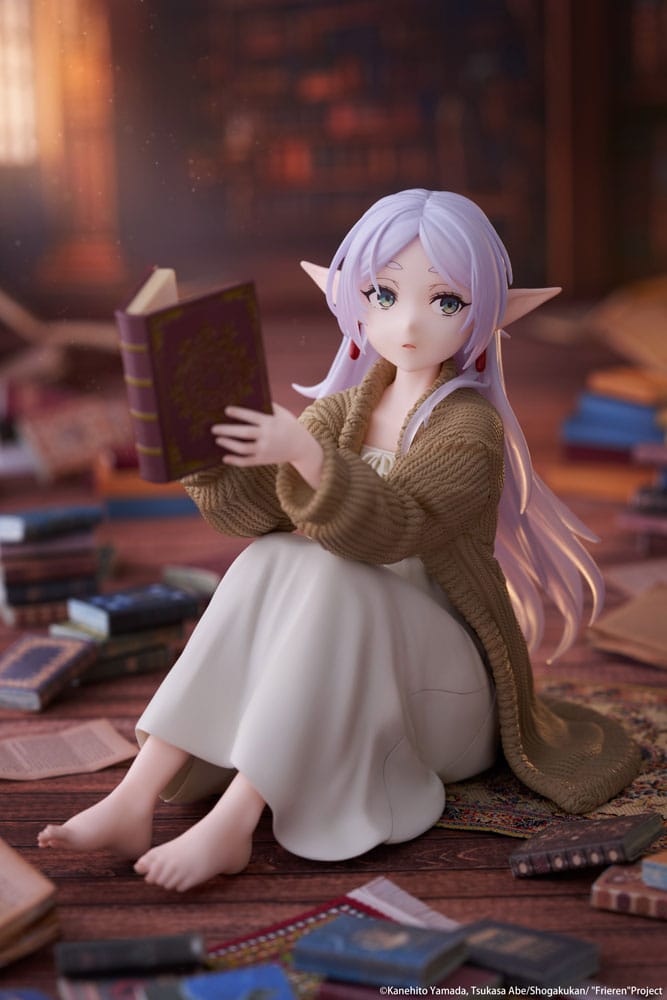Frieren: Beyond Journey's End PVC Statue Desktop Cute Figure Frieren Roomwear Ver. 13 cm        0840342404797
