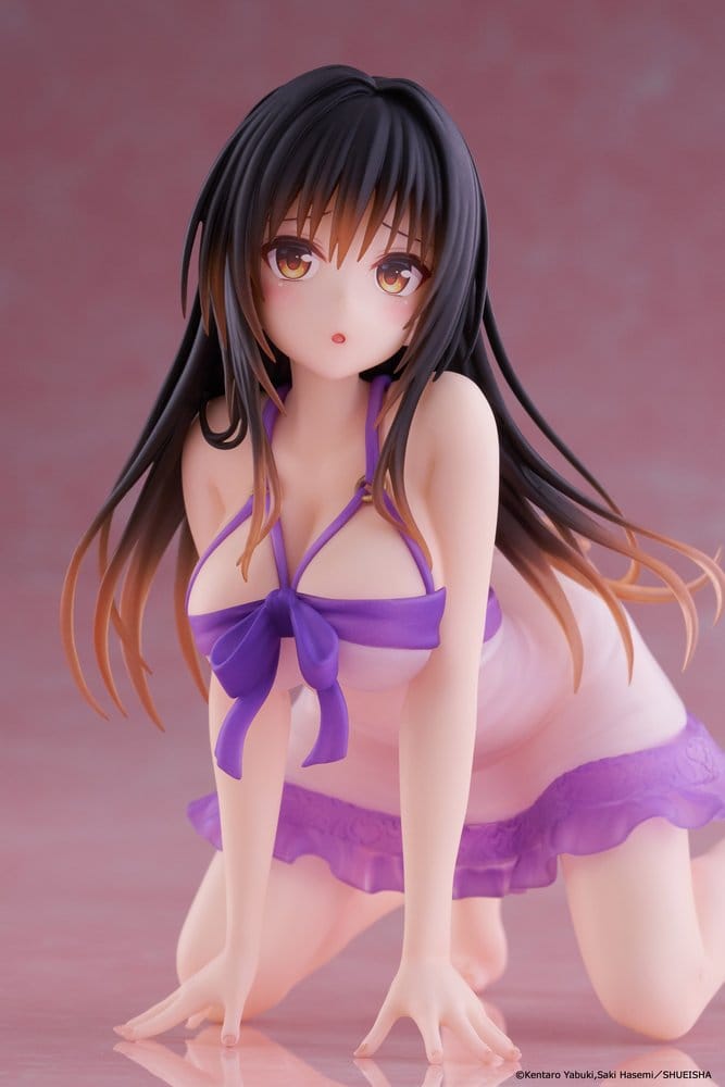 To Love Ru Darkness Desktop Cute PVC Statue Yui Kotegawa Room wear Ver. 13 cm 0840342405053