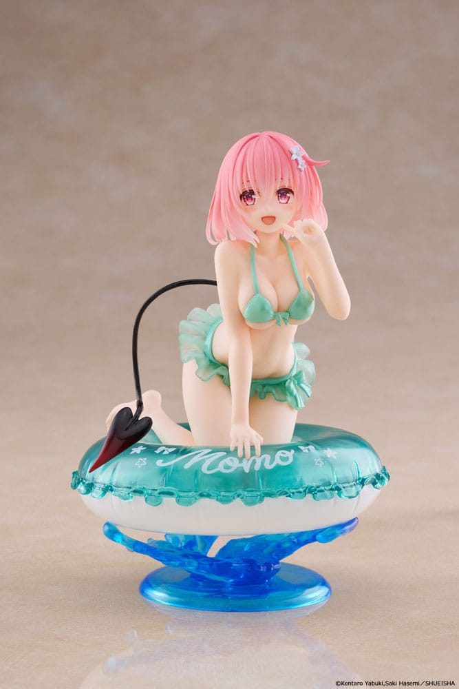 To Love-Ru Darkness PVC Statue Aqua Float Girls Darkness Momo 10 cm            0840342405107