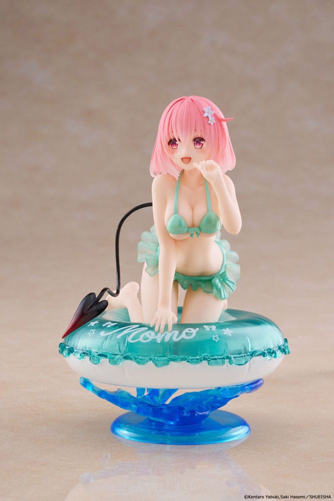 To Love-Ru Darkness PVC Statue Aqua Float Girls Darkness Momo 10 cm            0840342405107