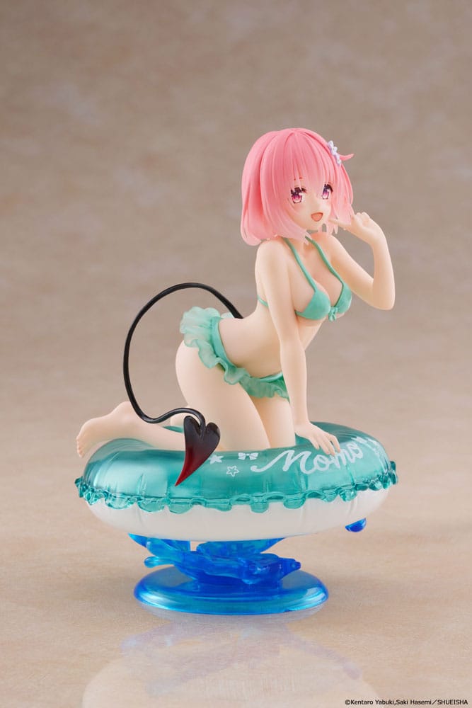 To Love-Ru Darkness PVC Statue Aqua Float Girls Darkness Momo 10 cm            0840342405107