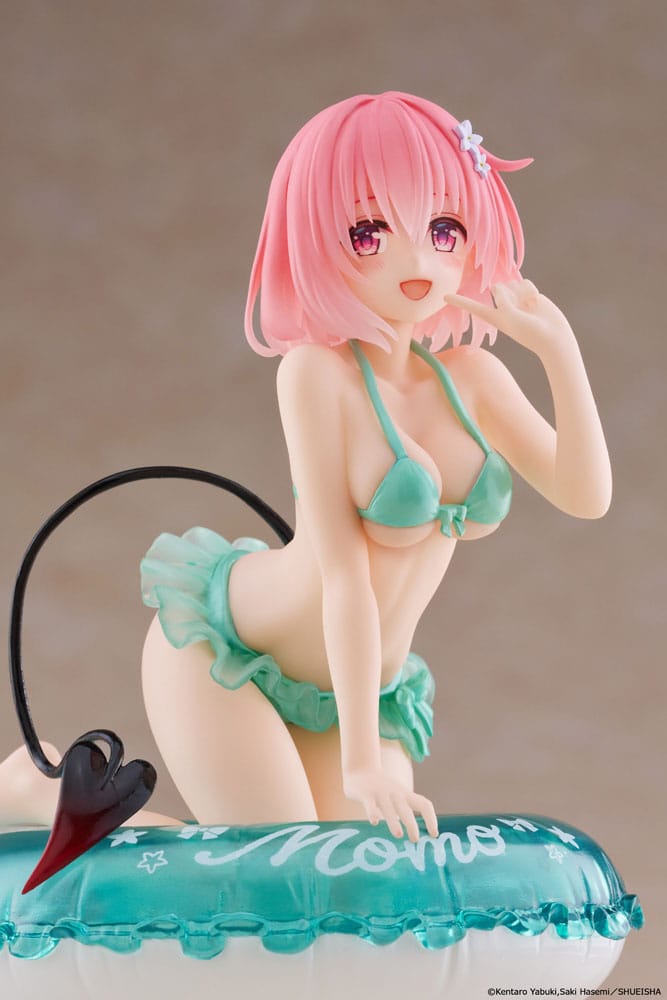 To Love-Ru Darkness PVC Statue Aqua Float Girls Darkness Momo 10 cm            0840342405107