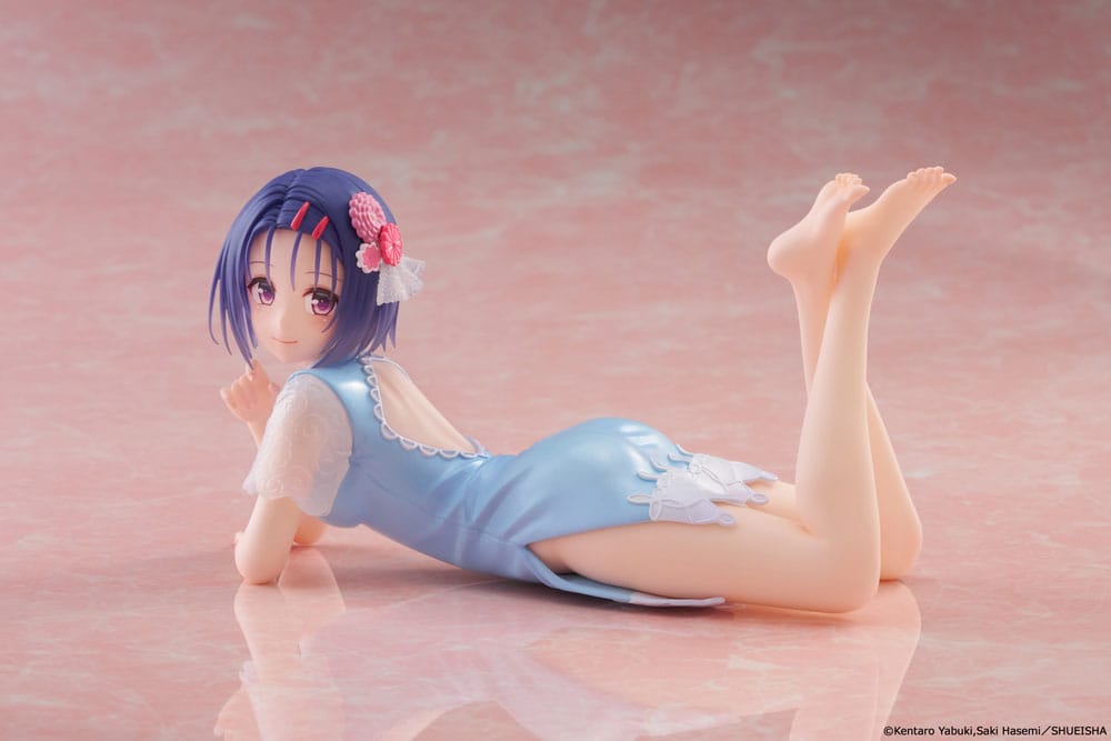 To Love-Ru Darkness PVC Statue Desktop Cute Figure Haruna Sairenji (China Dress Ver.) 13 cm            0840342404957