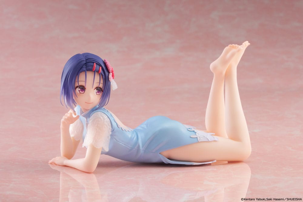 To Love-Ru Darkness PVC Statue Desktop Cute Figure Haruna Sairenji (China Dress Ver.) 13 cm            0840342404957