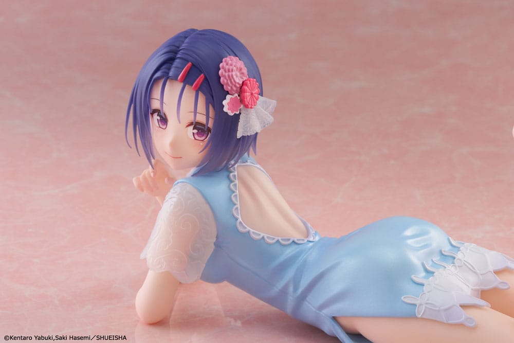 To Love-Ru Darkness PVC Statue Desktop Cute Figure Haruna Sairenji (China Dress Ver.) 13 cm            0840342404957