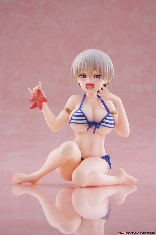 Uzaki-chan Wants to Hang Out! Desktop Cute PVC Figure Hana Uzaki (Swim wear Ver.) 13 cm 0840342404995