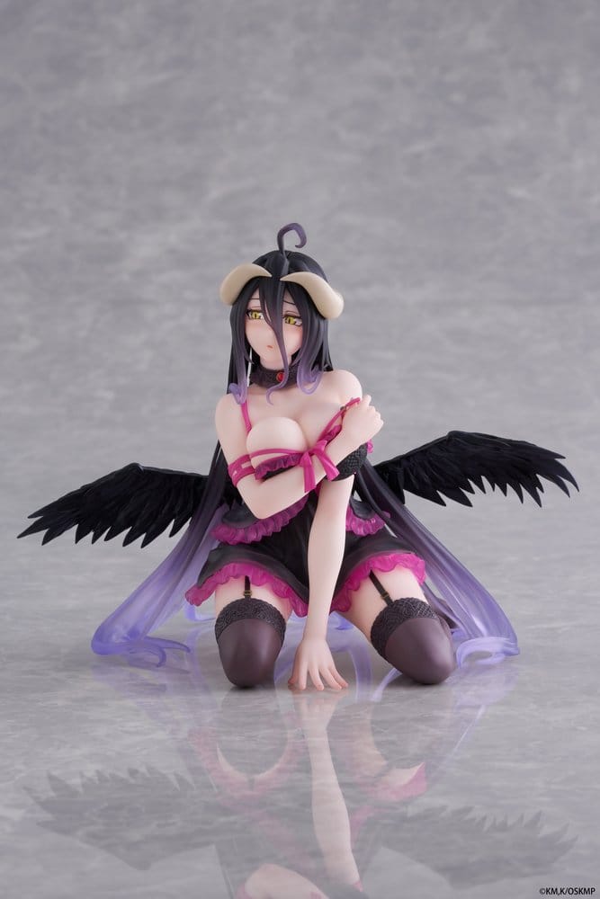 Overlord Desktop Cute PVC Figure Albedo (Negligee ver.) 13 cm 0840342405220