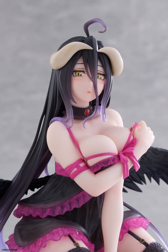 Overlord Desktop Cute PVC Figure Albedo (Negligee ver.) 13 cm 0840342405220