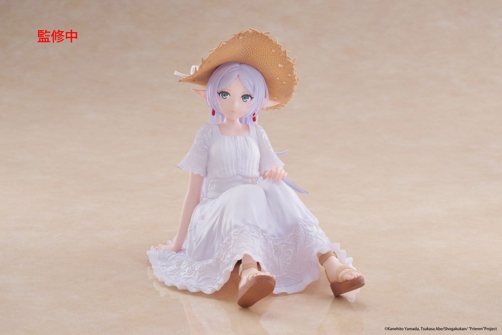 Frieren: Beyond Journey's End PVC Statue Desktop Cute Figure Frieren Summer Dress Ver. 13 cm        0840342405145