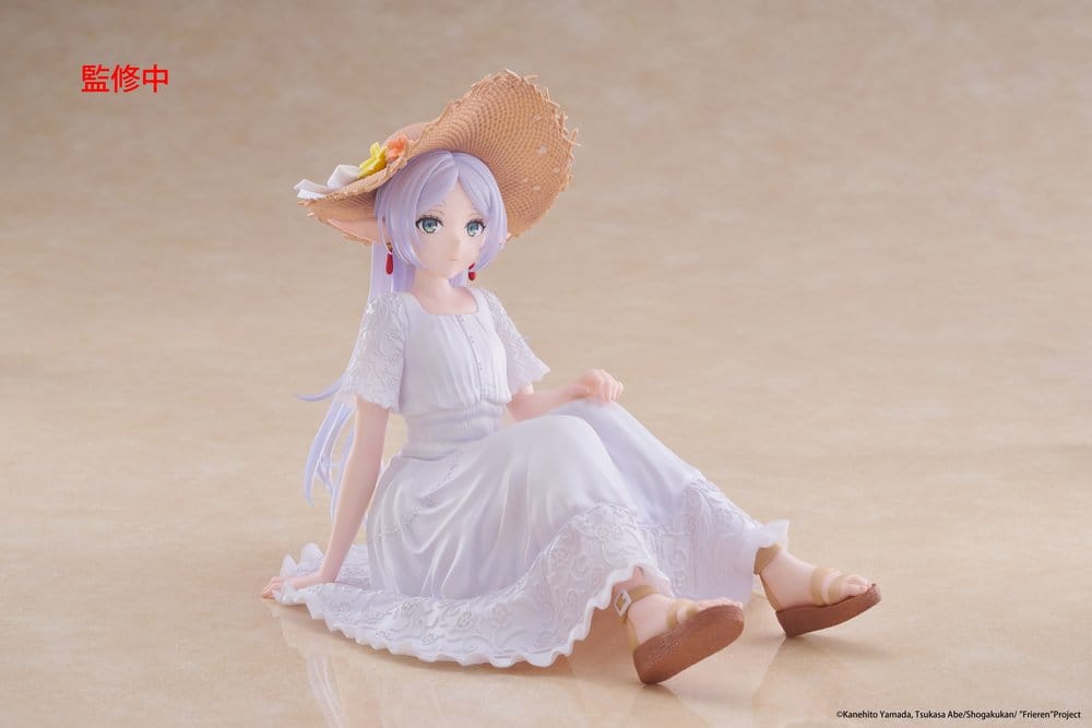 Frieren: Beyond Journey's End PVC Statue Desktop Cute Figure Frieren Summer Dress Ver. 13 cm        0840342405145