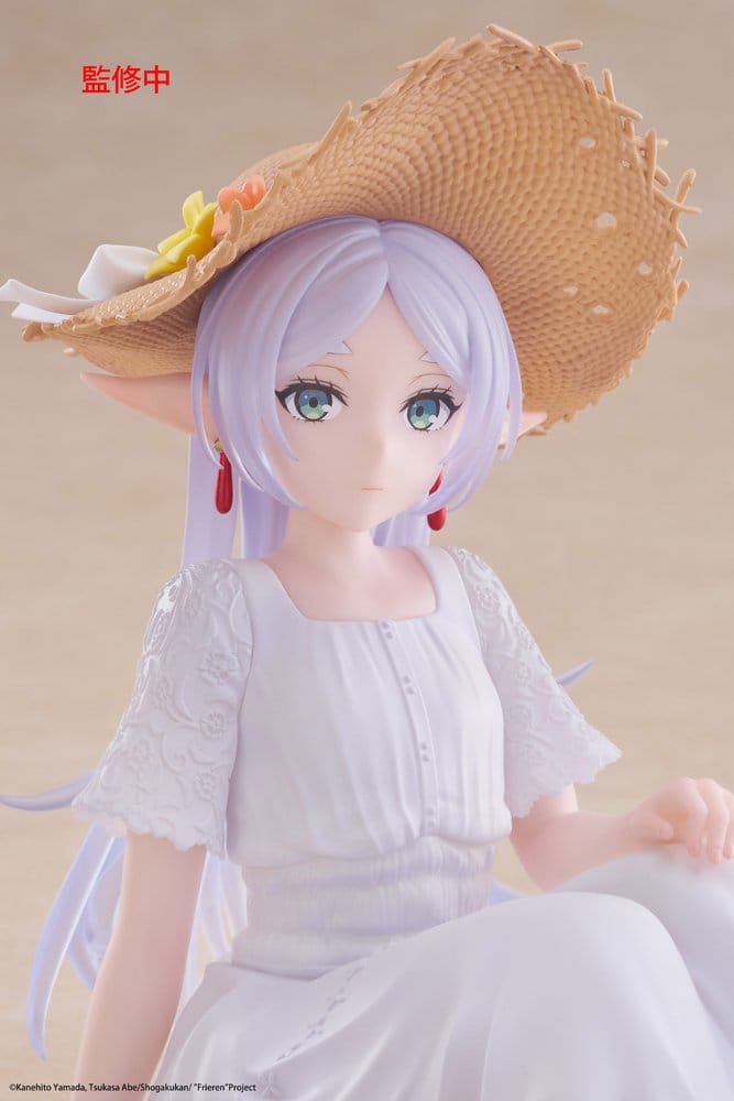 Frieren: Beyond Journey's End PVC Statue Desktop Cute Figure Frieren Summer Dress Ver. 13 cm        0840342405145