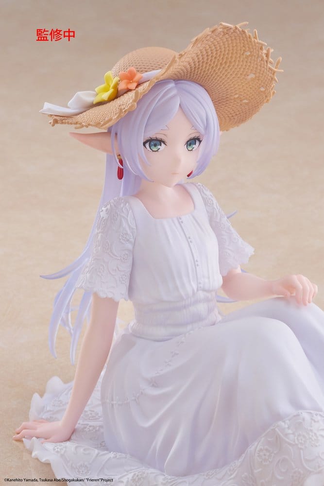 Frieren: Beyond Journey's End PVC Statue Desktop Cute Figure Frieren Summer Dress Ver. 13 cm        0840342405145