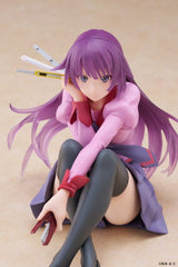Monogatari PVC Statue Desktop Cute Figure Hitagi Senjougahara 13 cm 0840342405282