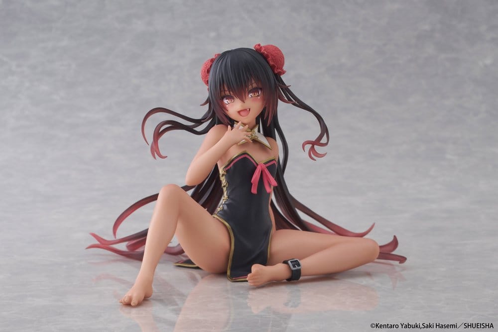 To Love-Ru Darkness Desktop Cute PVC Figure Nemesis (Chinese Dress Ver.) 13 cm 0840342405343