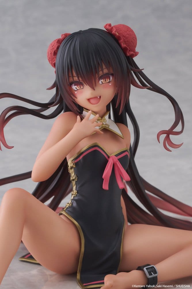 To Love-Ru Darkness Desktop Cute PVC Figure Nemesis (Chinese Dress Ver.) 13 cm 0840342405343