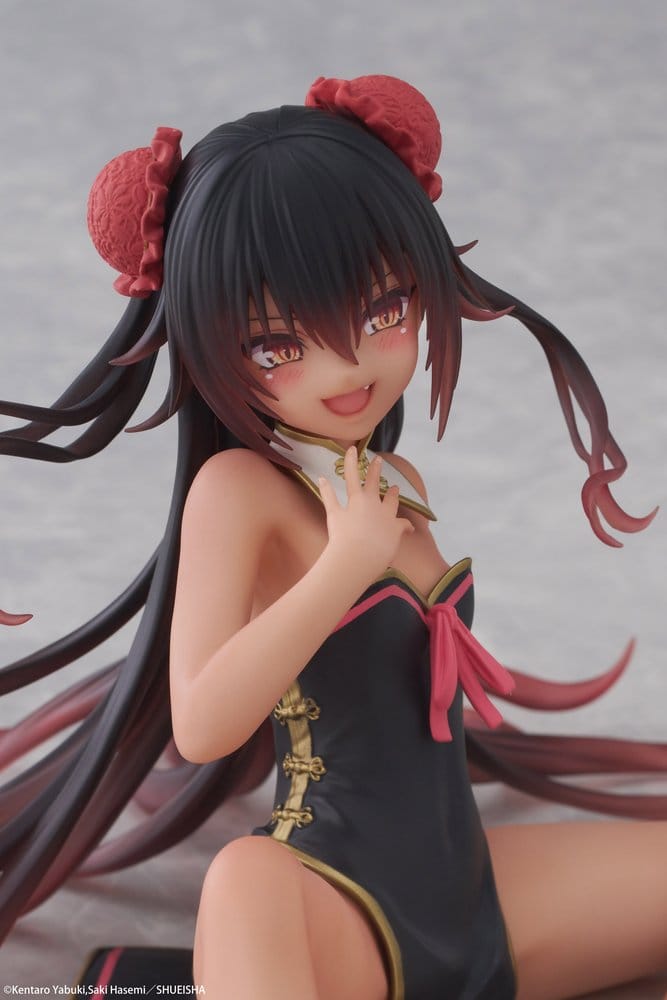 To Love-Ru Darkness Desktop Cute PVC Figure Nemesis (Chinese Dress Ver.) 13 cm 0840342405343
