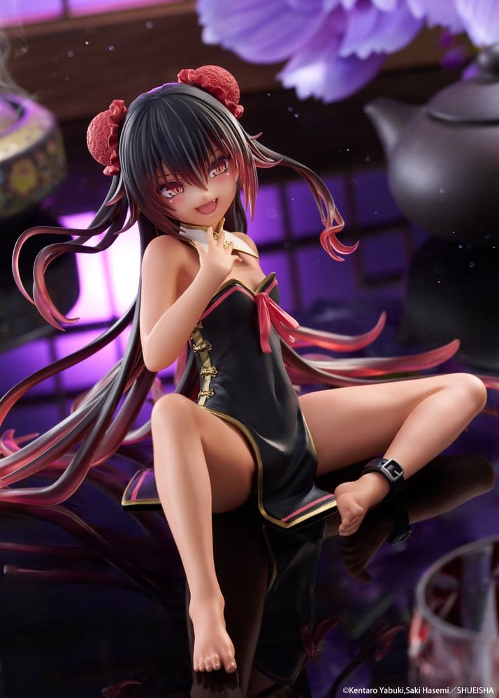 To Love-Ru Darkness Desktop Cute PVC Figure Nemesis (Chinese Dress Ver.) 13 cm 0840342405343