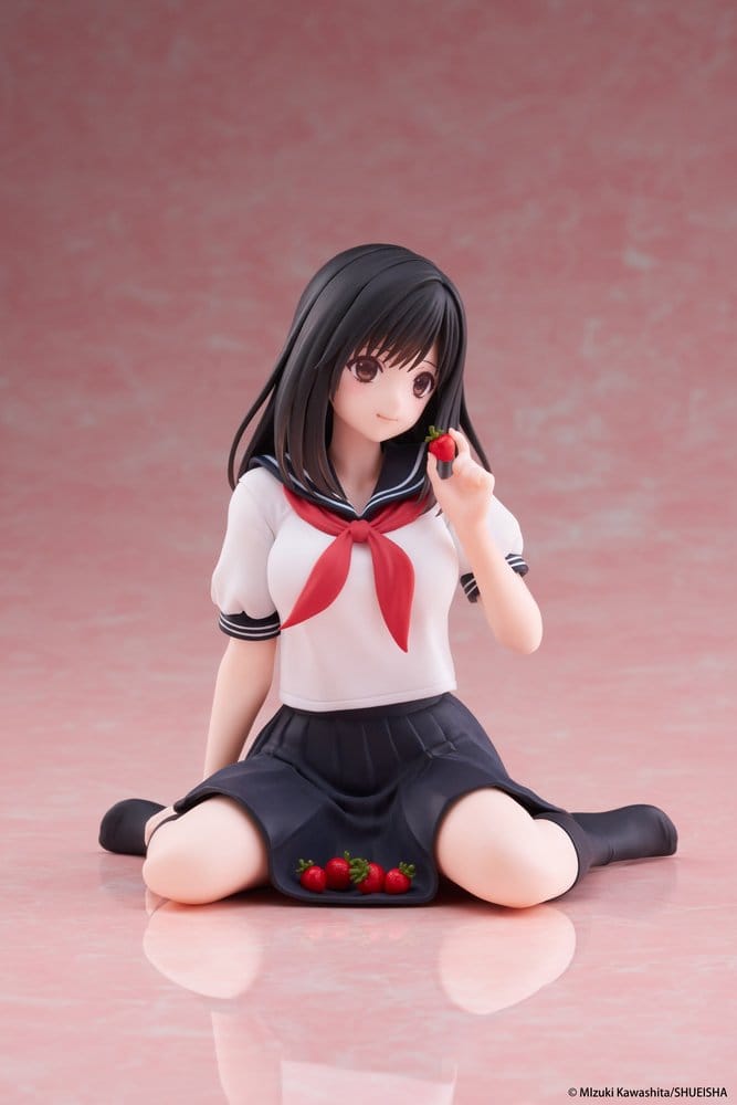 Strawberry 100% Desktop Cute PVC Figure Aya Tojo (School uniform Ver.) 13 cm 0840342405350