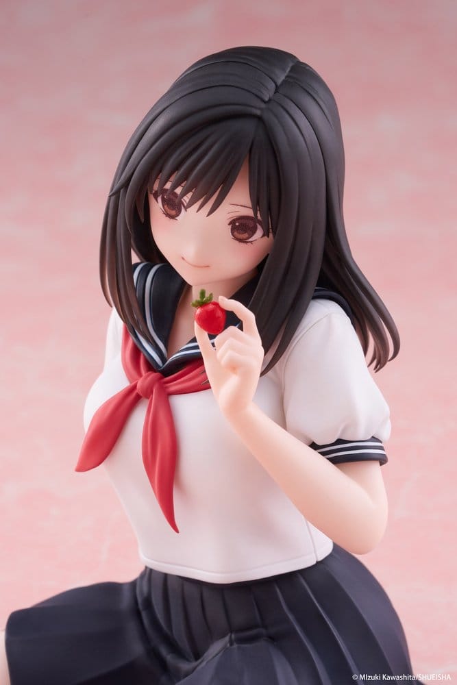 Strawberry 100% Desktop Cute PVC Figure Aya Tojo (School uniform Ver.) 13 cm 0840342405350