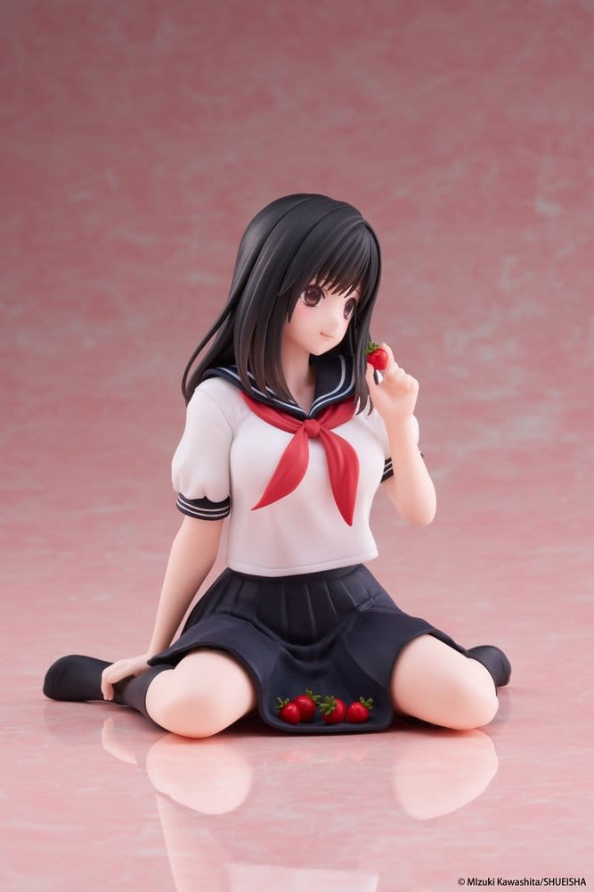 Strawberry 100% Desktop Cute PVC Figure Aya Tojo (School uniform Ver.) 13 cm 0840342405350