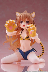 Toradora! Desktop Cute PVC Figure Taiga Aisaka (Tiger Costume Swimwear Ver.) 13 cm 0840342405411