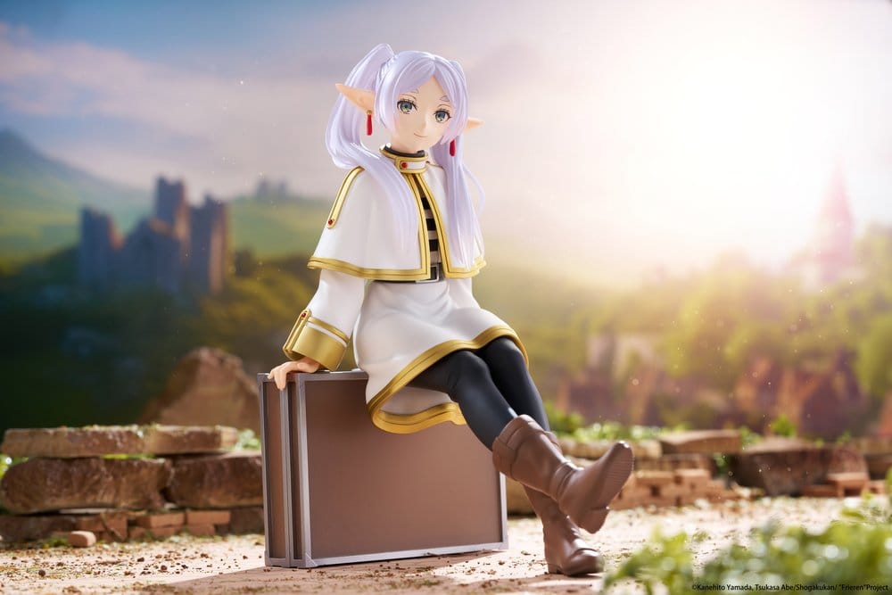 Frieren: Beyond Journey's End PVC Figure Desktop Cute Frieren (Trunk Case Ver.) Reissue 13 cm 0840342405541
