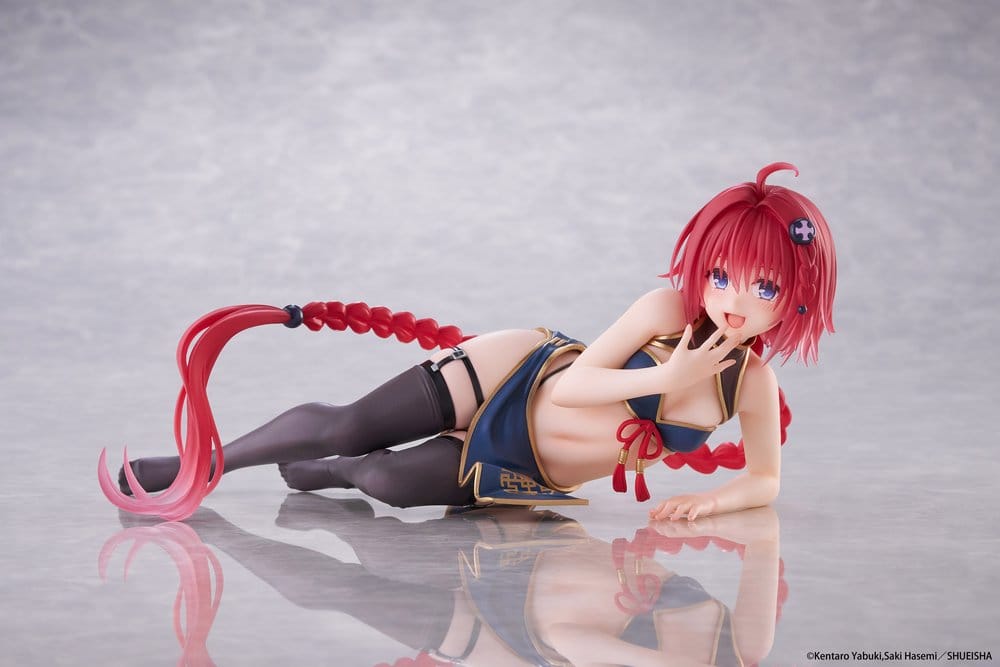 To Love-Ru Darkness Desktop Cute PVC Figure Mea Kurosaki (Chinese Dress Ver.) 13 cm 0840342405596