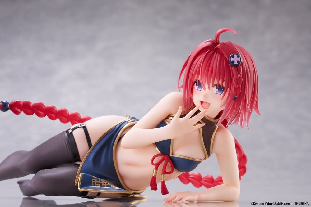 To Love-Ru Darkness Desktop Cute PVC Figure Mea Kurosaki (Chinese Dress Ver.) 13 cm 0840342405596
