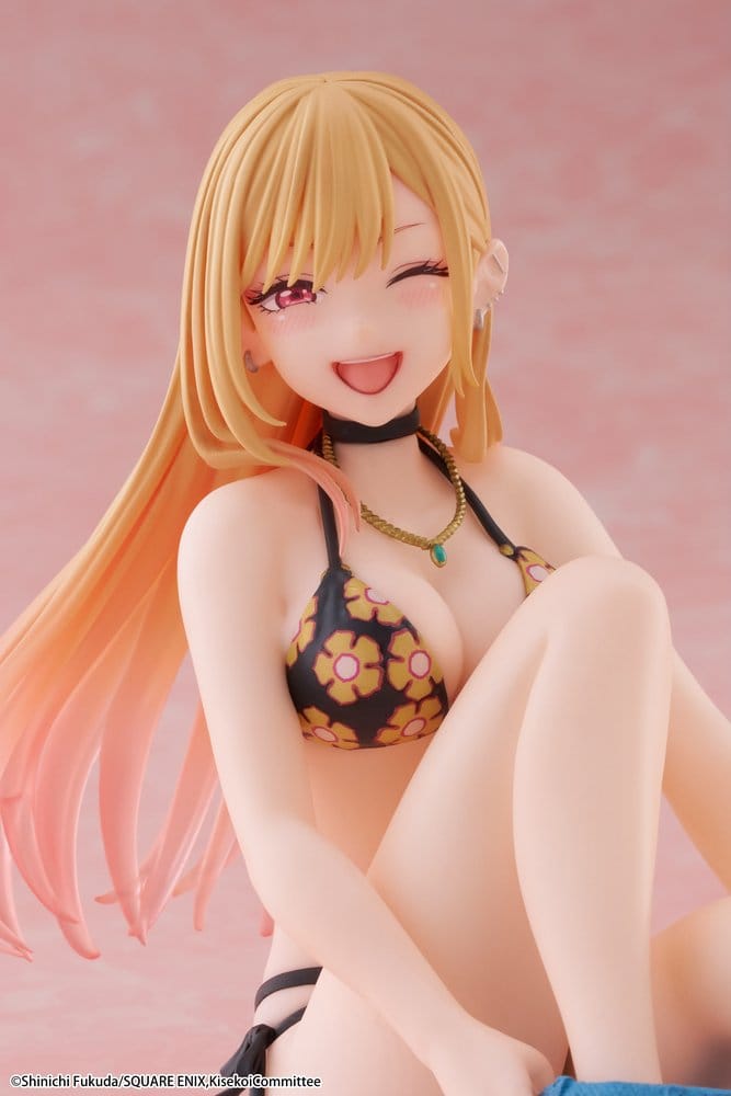 My Dress-Up Darling Desktop Cute PVC Figure Marin Kitagawa (Measured Swimsuit Ver.) Reissue 13 cm 0840342405787
