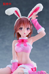 A Certain Scientific Railgun Moflock PVC Figure Mikoto Misaka (Fluffy Bunny Ver.) 13 cm 0840342405701