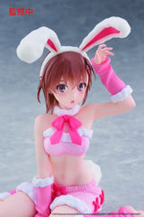 A Certain Scientific Railgun Moflock PVC Figure Mikoto Misaka (Fluffy Bunny Ver.) 13 cm 0840342405701