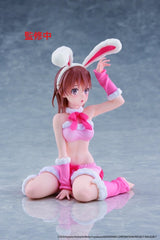 A Certain Scientific Railgun Moflock PVC Figure Mikoto Misaka (Fluffy Bunny Ver.) 13 cm 0840342405701
