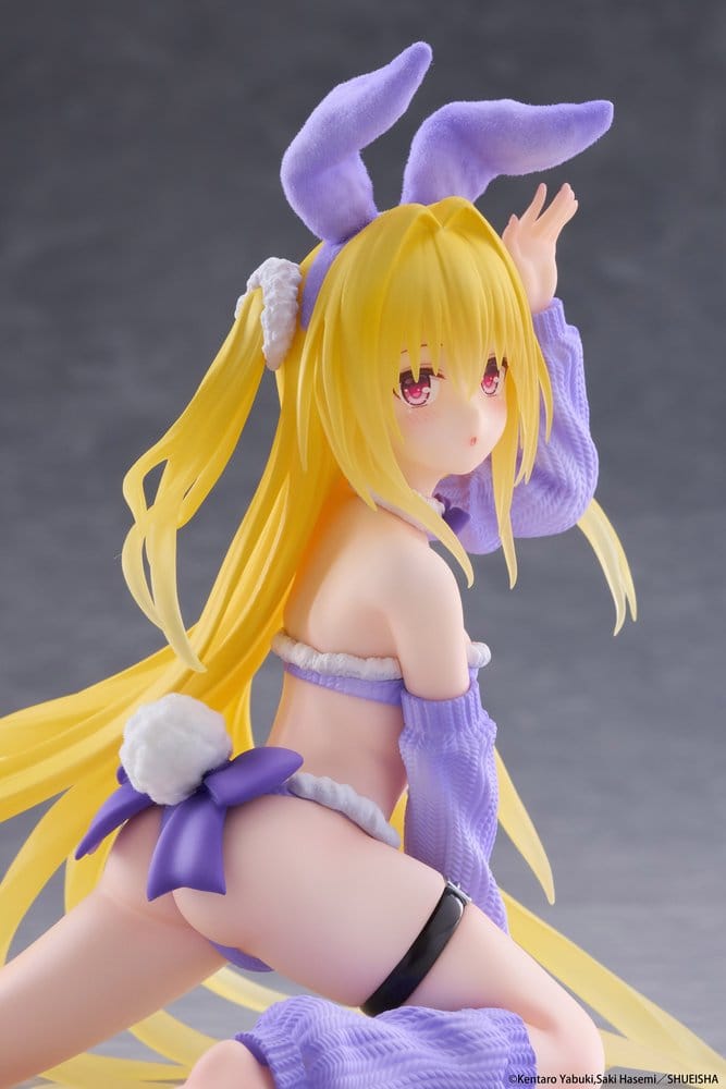 To Love-Ru Darkness MOFLOCK PVC Figure Golden Darkness (Fluffy Bunny Ver.) 13 cm 0840342405756
