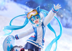 Hatsune Miku AMP+ PVC Figure Snow Miku All Stars 2016 Ver. 23 cm 0840342405855