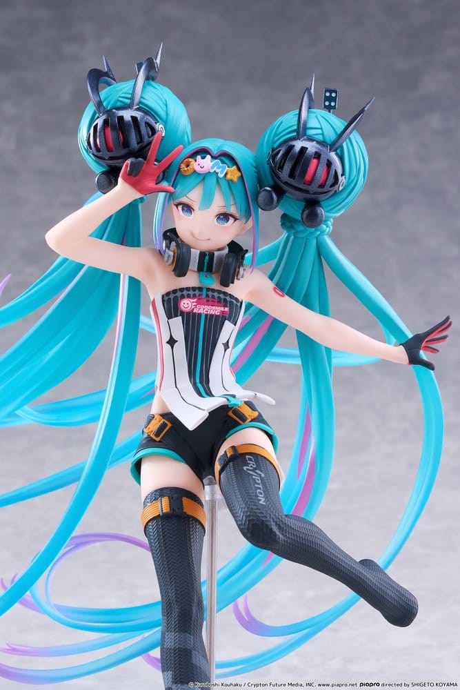 Hatsune Miku Taito Kuji PVC Figure Racing Miku 2026 Ver. Original 18 cm 0840342406234