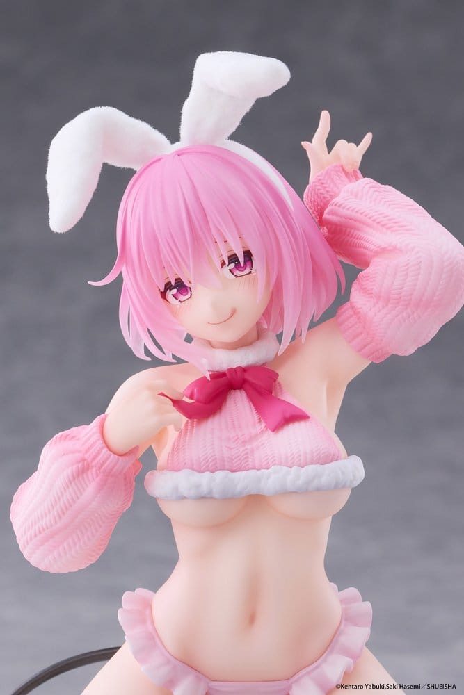 To Love-Ru Darkness MOFLOCK PVC Figure Momo (Fluffy Bunny Ver.) 13 cm 0840342406159