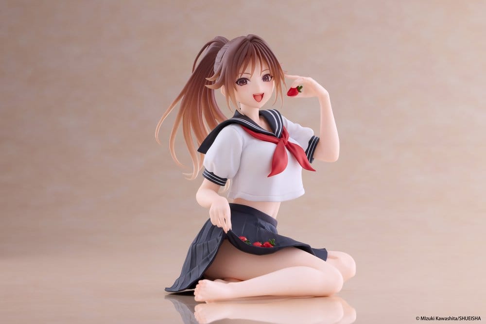Strawberry 100% Desktop Cute PVC Figure Satsuki Kitaoji (School uniform Ver.) 18 cm 0840342406166