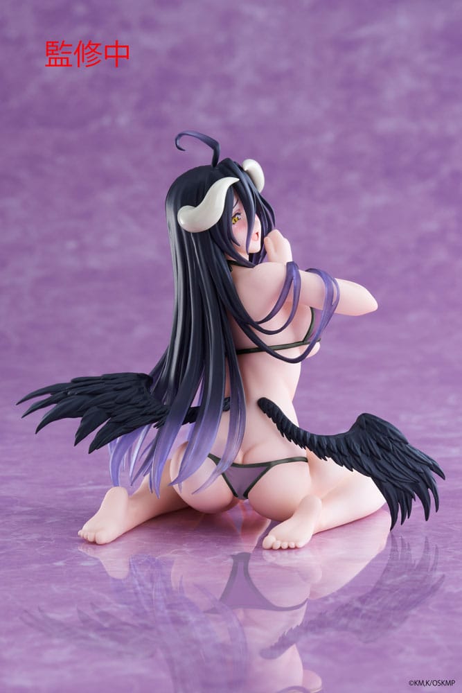 Overlord IV PVC Statue Desktop Albedo Swimsuit Ver. Renewal Edition 13 cm 0840342403080