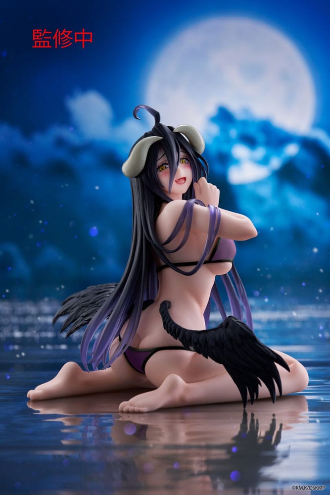 Overlord IV PVC Statue Desktop Albedo Swimsuit Ver. Renewal Edition 13 cm 0840342403080