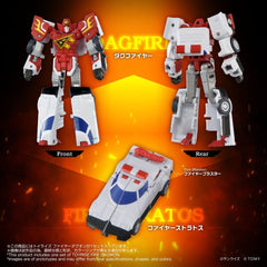 Brave Command Dagwon Toyrise Action Figure Fire Dagwon 18 cm 4904810082682