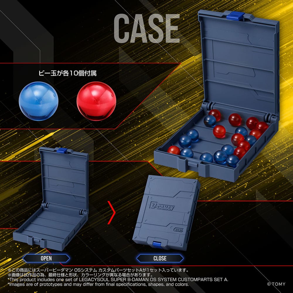 Super B-Daman Legacysoul Action Figure Accessory Set Super B-Daman OS Sytsem Custom Part Set A 4904810087687