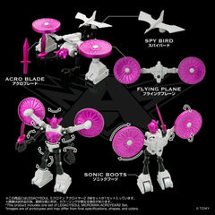 Microman Legacysoul Action Figure 3-Pack Acroyear 2 4904810073543